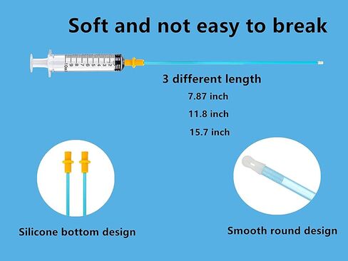 10 Set AI Artificial Insemination Dog Breeding Kit, Canine Breeding Kit, Dog Insemination Breeder Kit, Disposable Canine Artificial Insemination, Canine Breeding Supplies (11.8 inch) M in Saudi Arabia