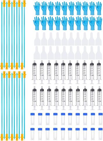 10 Set AI Artificial Insemination Dog Breeding Kit, Canine Breeding Kit, Dog Insemination Breeder Kit, Disposable Canine Artificial Insemination, Canine Breeding Supplies (11.8 inch) M in Saudi Arabia