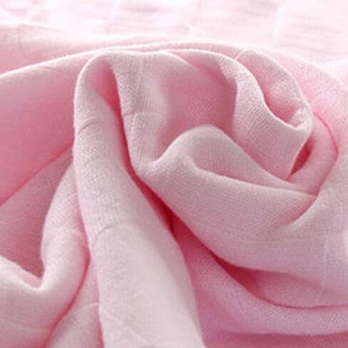 8 قطع من مناشف الأطفال الناعمة من قماش الموسلين للأطفال قابلة لإعادة الاستخدام، مناشف أطفال ممتازة فائقة النعومة والامتصاص لحديثي الولادة للجنسين، 25 × 25 سم in Kuwait