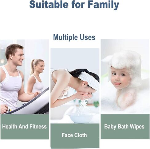 قماش الوجه الفاخر من ألياف الخيزران من إلفيس - مناديل ناعمة للبشرة الحساسة للأطفال والكبار - ملابس غسيل عضوية مقاس 25.4 سم × 25.4 سم - منشفة وجه لإزالة المكياج قابلة لإعادة الاستخدام - مجموعة من 6 قطع (رمادي) in Kuwait