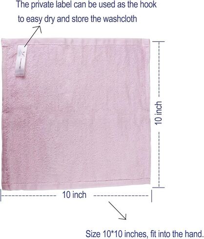 قماش الوجه الفاخر من ألياف الخيزران من إلفيس - مناديل ناعمة للبشرة الحساسة للأطفال والكبار - ملابس غسيل عضوية مقاس 25.4 سم × 25.4 سم - منشفة وجه لإزالة المكياج قابلة لإعادة الاستخدام - مجموعة من 6 قطع (رمادي) in Kuwait