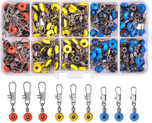 خيط صنارة الصيد ثقالة الشرائح الصيد يطفو موصل المتداول الصيد يدور مع التعشيق الطقات ل Catfishing مضفر خط الصيد in Kuwait