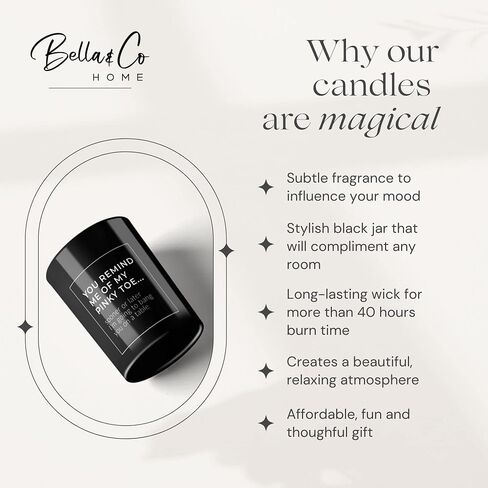 Funny Soy Candle for Partner - Cheeky Gifts for Him or Her – Husband, Boyfriend, Fiancé Gift – Wife, Girlfriend Gift – Naughty Anniversary, Birthday, Christmas, Valentines Gift in Saudi Arabia