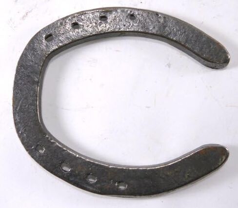 10 pc Cast Iron Horseshoe Size 2 for Crafting in Kuwait