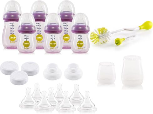 Joovy Boob PP Baby Bottle Gift Set, Purpleness , 23 Piece Set in Kuwait