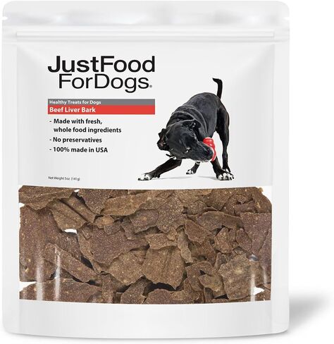 JustFoodForDogs مكافآت صحية للكلاب، لحم خنزير، مكون واحد، صنع في الولايات المتحدة الأمريكية، 5 أونصة in Kuwait