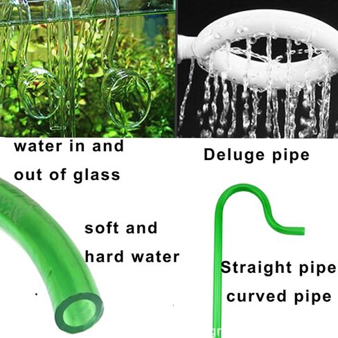 فرشاة فلتر حوض السمك ZLMC فرشاة طويلة مرنة ذات شعيرات مزدوجة خرطوم منظف الأنابيب لخزان الأسماك أو المطبخ المنزلي in Kuwait