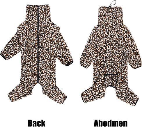 Dog Winter Warm Coats 4-Legs Fleece for Large Medium Dogs, High Collar Dog Cold Weather Coat Full Body Dog Snowsuit Comfort Windproof Dog Sweater (Camouflag, X-Large) in Kuwait