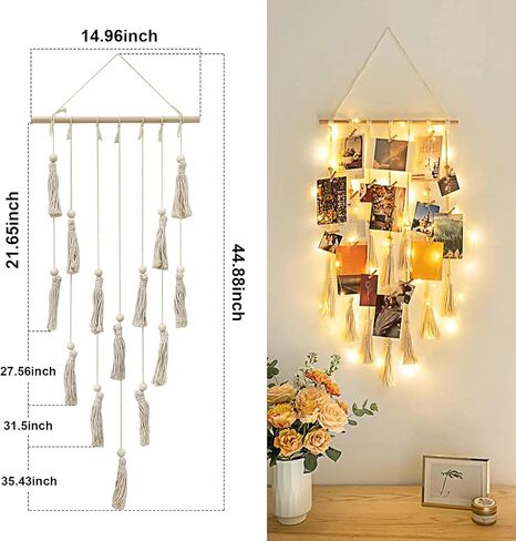 TUTUDOW 2Hanging Photo Display Wall Decor in Saudi Arabia