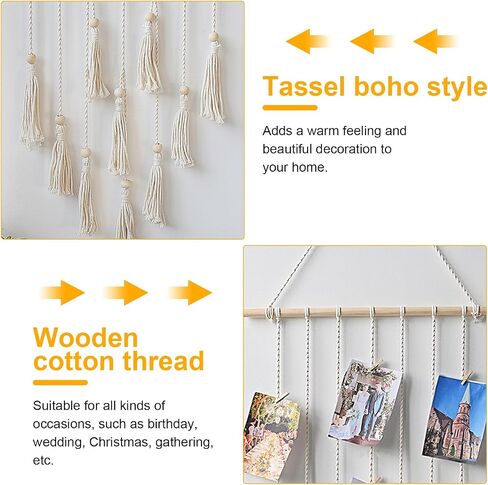 TUTUDOW 2Hanging Photo Display Wall Decor in Saudi Arabia