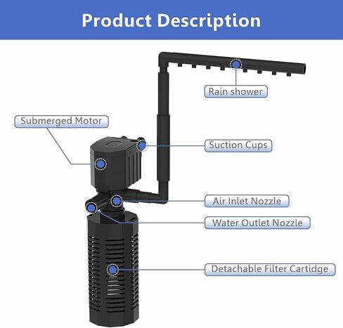 DEGGOX Aquarium Filter (S) in Kuwait