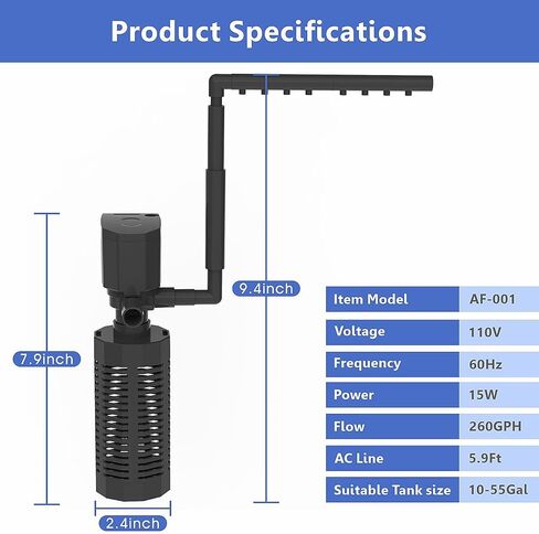 DEGGOX Aquarium Filter (S) in Kuwait