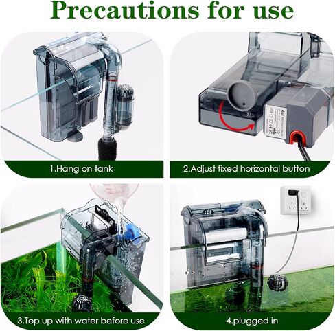 AQQA Replacement Aquarium Filter Cartridges 1 box/6pcs in Kuwait