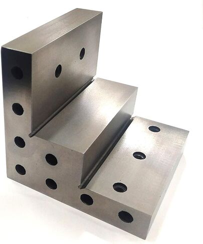100 mm/ 4" Inch Stepped Angle Plate for Milling Machine Tool in Saudi Arabia