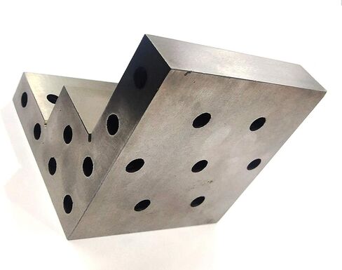 100 mm/ 4" Inch Stepped Angle Plate for Milling Machine Tool in Saudi Arabia