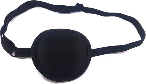 XianglangsuccessMonocular Black Eye Patch Washable Amblyopia Medical Eye Patch, Pirate Suit for Adults and Children in Kuwait