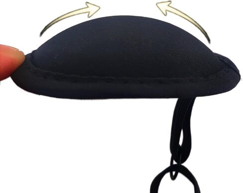 XianglangsuccessMonocular Black Eye Patch Washable Amblyopia Medical Eye Patch, Pirate Suit for Adults and Children in Kuwait