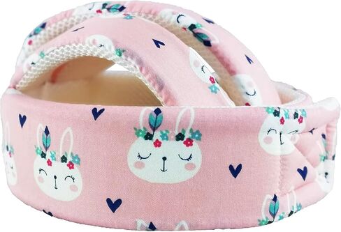 Infant Baby Helmet, Toddler Soft Protector Adjustable Cushion Safety Headguard Inflatable Cap for Learning to Walk, Children Walking Harnesses Cotton Hat for Running Crawling in Kuwait