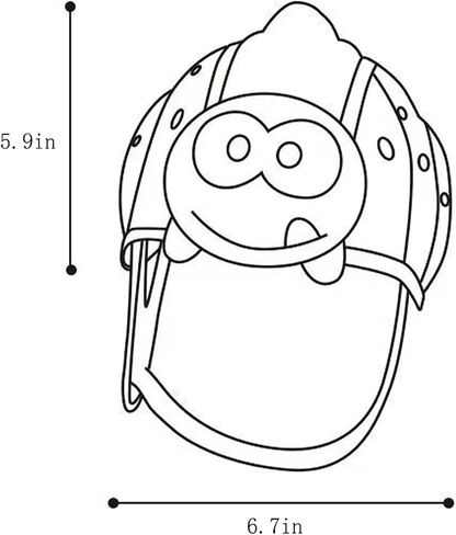 Baby Helmet for Crawing Walking,Soft Infant Safety Helmet,Baby Helmet 1-2 Years for Anti-Fall Head Protector,Adjustable, Breathable in Saudi Arabia