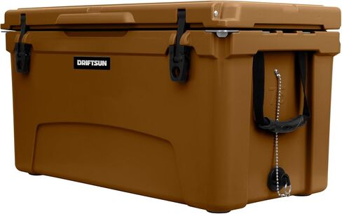 صندوق ثلج Driftsun سعة 75 لترًا، عالي التحمل، مبرد معزول تجاريًا عالي الأداء in Kuwait
