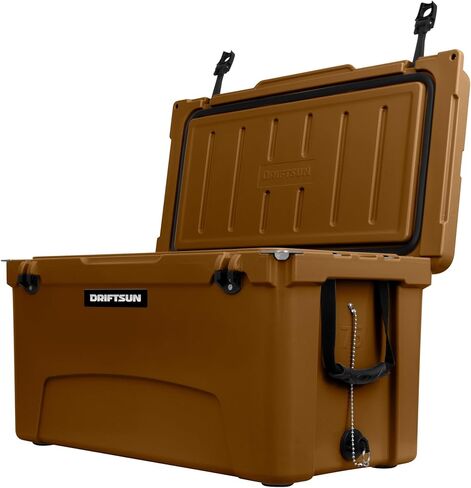 صندوق ثلج Driftsun سعة 75 لترًا، عالي التحمل، مبرد معزول تجاريًا عالي الأداء in Kuwait