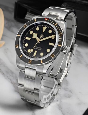 ساعات سان مارتن للرجال، 6200 ساعة غوص أوتوماتيكية NH35 حركة للرجال 38 ملم إصدار محدود SN004 ياقوتي مضيء 20 بار مقاومة للماء in Kuwait