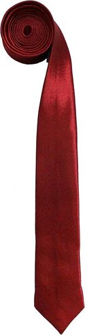 Soophen Mens Solid Color 2" Skinny Tie in Kuwait