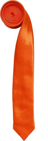 Soophen Mens Solid Color 2" Skinny Tie in Kuwait