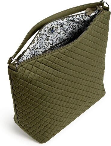 Vera Bradley Women's Cotton Oversized Hobo Shoulder Bag in Saudi Arabia