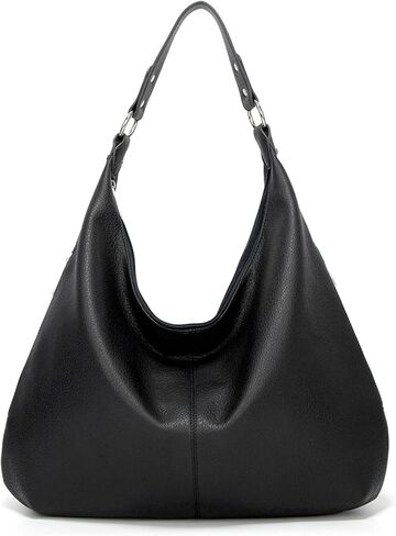 Ashioup Hobo Bags for Women Soft PU Leather Shoulder Bag Vintage Slouchy Handbag with Zipper in Saudi Arabia