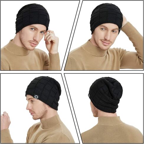 قبعة بودفيرا الشتوية الدافئة السميكة الناعمة القابلة للتمدد قبعة سكولي للرجال والنساء in Kuwait