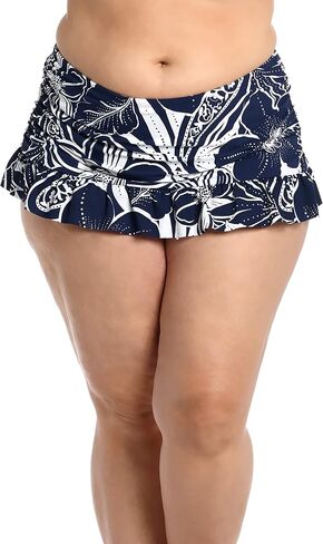 La Blanca Womens Skirted Hipster Bikini Swimsuit Bottom in Kuwait