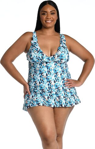 La Blanca Womens Skirted Hipster Bikini Swimsuit Bottom in Kuwait