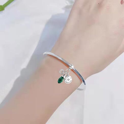 سحر عيد ميلاد سعيد TGLS متلألئ من يناير إلى ديسمبر 12 شهرًا متوافق مع أساور وقلائد باندورا تشارمز in Kuwait