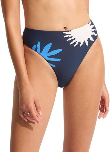 Seafolly Women's Standard Hipster Bikini Bottom Swimsuit with Cheeky Coverage in Kuwait