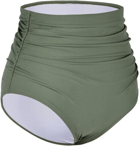 شورت سباحة نسائي من Hilor بخصر عالٍ وجزء سفلي مكشكش من Hispter Tankini in Saudi Arabia