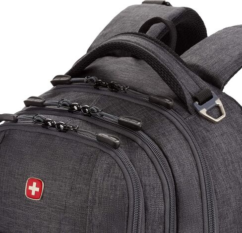 SwissGear Cecil 5505 Laptop Backpack, Black Hex, 18-Inch in Kuwait
