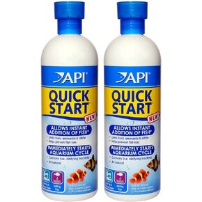 (2) API Quick Start 16oz Bottles for Freshwater and Saltwater Aquariums. in Kuwait