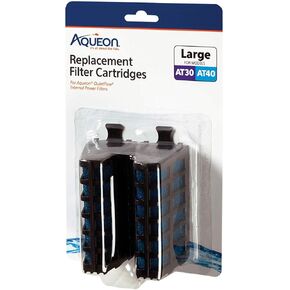 Aqueon 6 Count Replacement Internal Filter Cartridges, Large, for QuietFlow Internal Filter AT30 and AT40 in Saudi Arabia