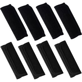 Tugaizi 4 أزواج من أغطية أحزمة مقعد السيارة للأطفال، أغطية حزام عربة الأطفال للرضع والأطفال الصغار، أغطية وسادات حزام الأمان لمقاعد السيارة، أحزمة عربة الأطفال in Kuwait