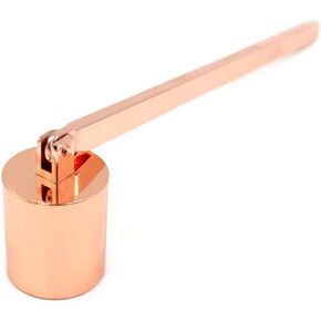 sleeri شمعة طفاية الحريق - شمعة snuffer الفتيل - رأس دوار علوي - لهب شمعة إخماد snuffer لشموع ضوء الشاي، مذبح الزفاف، الموقد، الكنيسة، الزفاف، (أسود)