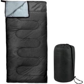Envelope Sleeping Bags 4 Seasons Warm or Cold Lightweight Indoor Outdoor Sleeping Bags for Adults, Backpacking, Camping in Kuwait