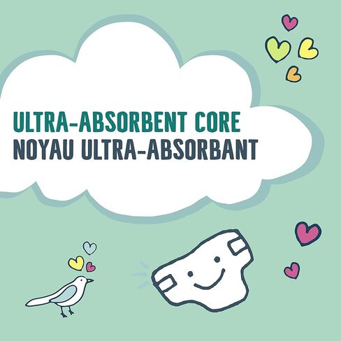 سفنث جيناريشن حفاضات اطفال، المرحلة 4، مقاس 22-36 باوند، 27 قطعة in Kuwait