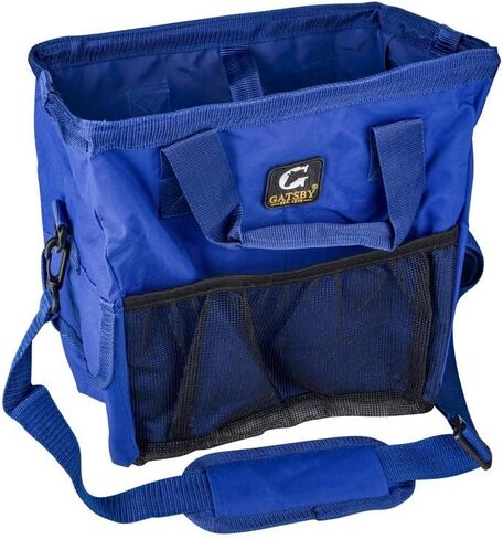 حقيبة غاتسبي نايلون للعناية بالشعر شبكية من الأسفل باللون الملكي in Kuwait