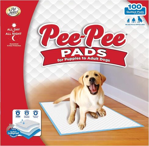 Four Paws Pet Select Pee Pee Pads for Dogs and Puppies 30 Count Standard: 22" x 22" in Saudi Arabia