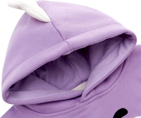 famuka Baby Boy Girl Sweatshirt Toddler Kid Plain Hoodie in Kuwait