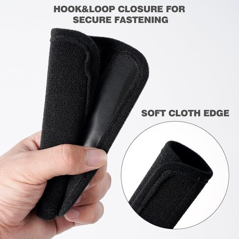 Tugaizi 4 أزواج من أغطية أحزمة مقعد السيارة للأطفال، أغطية حزام عربة الأطفال للرضع والأطفال الصغار، أغطية وسادات حزام الأمان لمقاعد السيارة، أحزمة عربة الأطفال in Kuwait