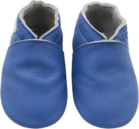 Basrakids Leather Baby Shoes Boys Girls Moccasins Infant Toddler Slippers Soft Sole Anti-Slip Baby Walking Crib Shoes in Saudi Arabia