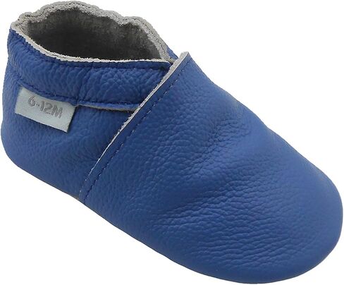 Basrakids Leather Baby Shoes Boys Girls Moccasins Infant Toddler Slippers Soft Sole Anti-Slip Baby Walking Crib Shoes in Saudi Arabia