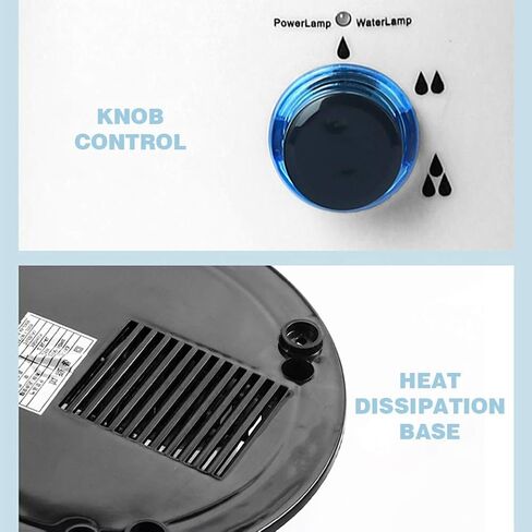 GEZICHTA Reptiles Humidifier,Mist Humidifier Humidifier for Pet,4L Large Capacity Humidifier Machine Fogger Humidifier for Amphibians Reptile Lizard Tortoise with Telescopic Hose in Kuwait